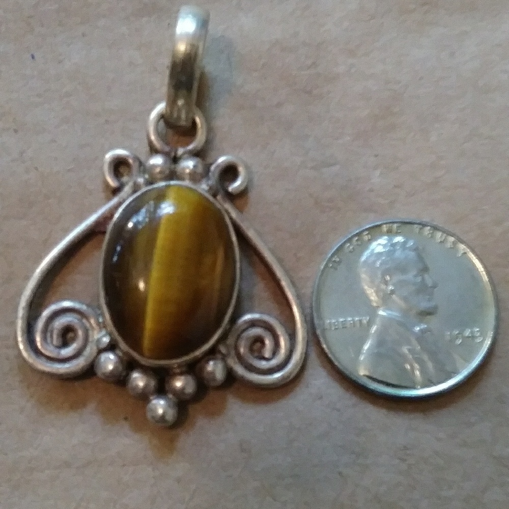 Tigard eye 925 pendant